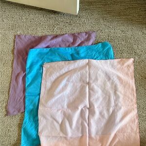 Set of Three Colorful Scarves